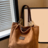 Structured Shoulder Tote Bag