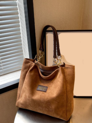 Structured Shoulder Tote Bag